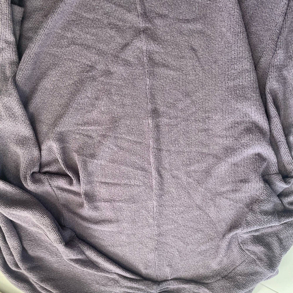 Soft Purple Open-Front Cardigan - Picture 6 of 6